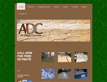 Tablet Screenshot of designconcrete.org