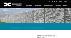 Desktop Screenshot of designconcrete.ca